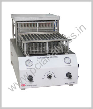Positive Pressure Processor for Solid Phase Extractions