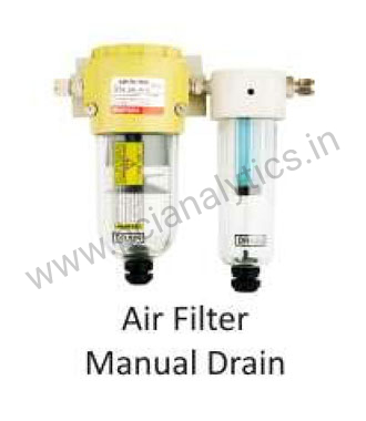 Air Filter Manual Drain